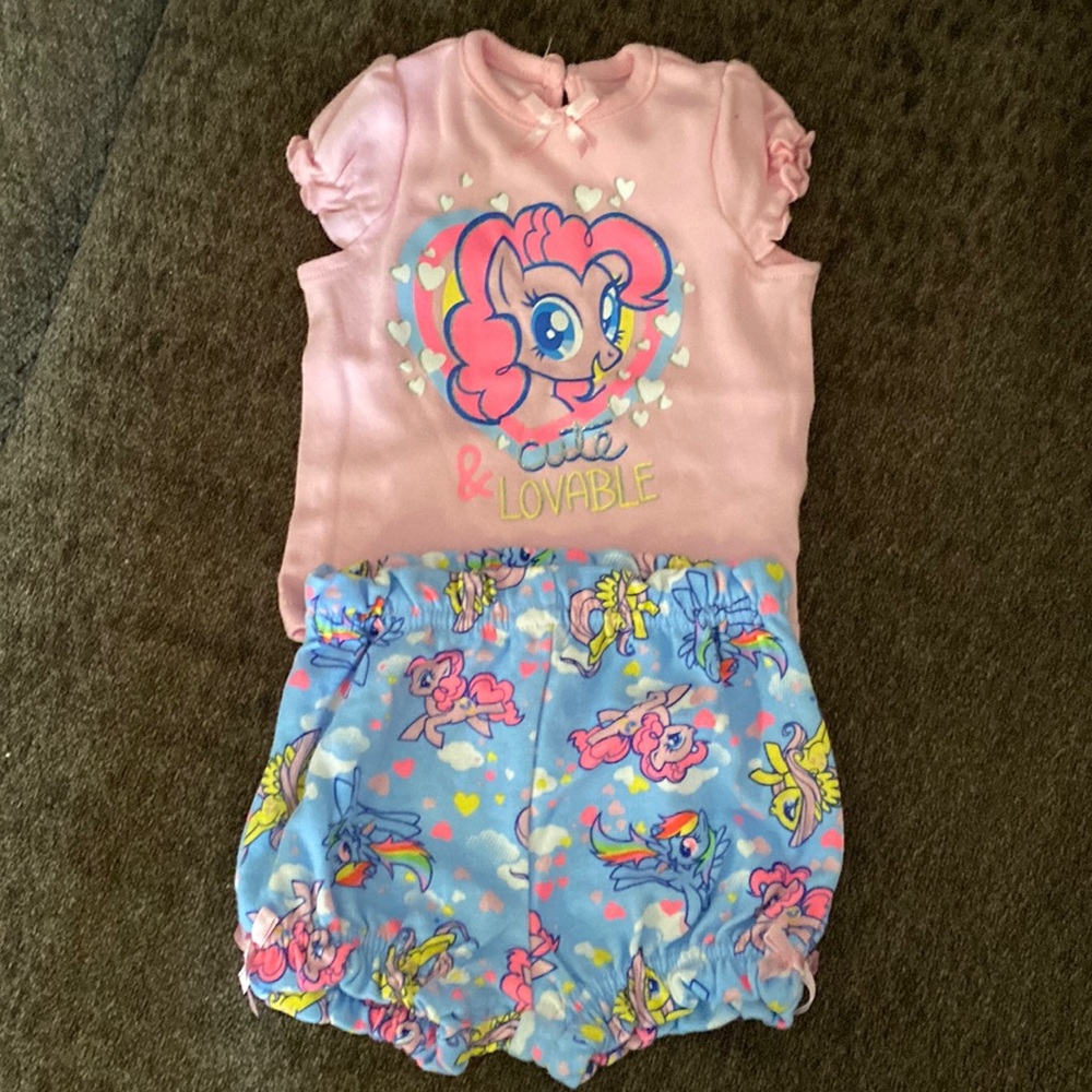 3/6 month My little Pony outfit